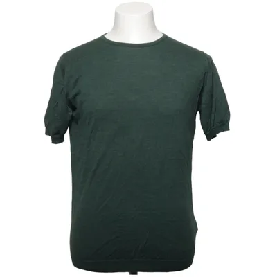 T-shirt (Grön) från John Smedley Bomull, Ull