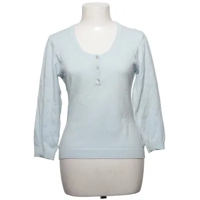 Pull-over (Bleu) de Bruno Manetti Coton, Élasthane, Polyamide