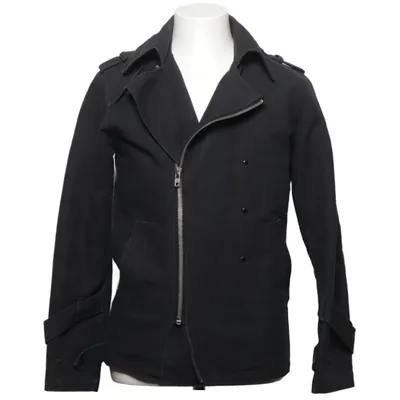 Jacket (Black) from Emilio Cotton, Polyester