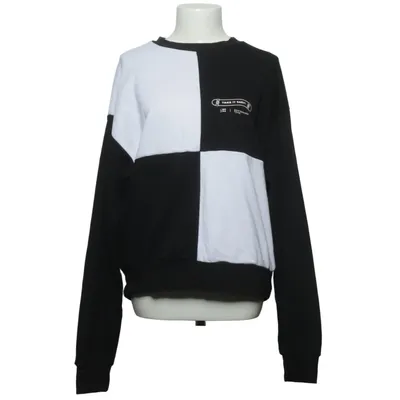 Sweatshirt (Noir, Blanc) de Cropp Coton, Polyester