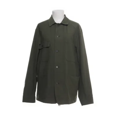 Överskjorta (Grön) från Uniqlo Bomull, Elastan