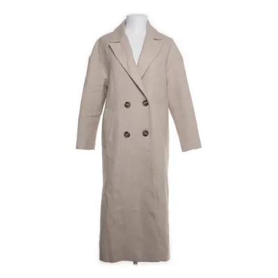 Frakke (Beige) fra Mango Casual Uld, Polyester, Polyamid, Viscose