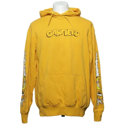 Sweat à capuche (Jaune) de H&M Coton, Polyester, Élasthane