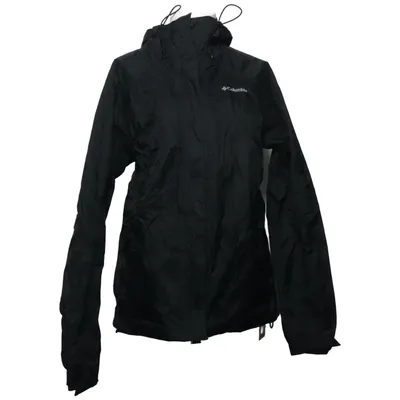 Regenjack (Zwart) van Columbia Nylon, Gerecycled polyester