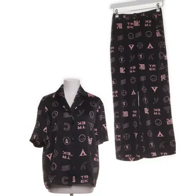 Set (Zwart, Roze) van Collusion Polyester, Elastaan