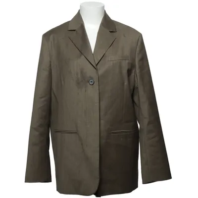 Blazer (Brown) from COS Polyester, Wool