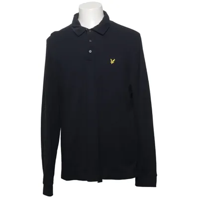 Rugbytrøje (Blå) fra Lyle & Scott Bomuld