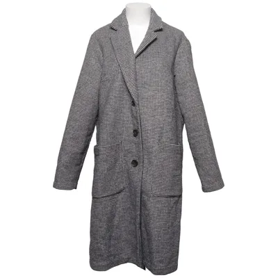 Manteau (Gris, Blanc, Noir) de Nicole Farhi Acrylique, Coton, Polyamide, Polyester, Viscose, Laine