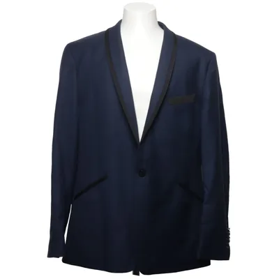 Blazer (Blå) fra Difficult by P. Viscose, Uld
