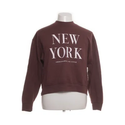 Sweatshirt (Bruin) van Abercrombie & Fitch Katoen, Polyester