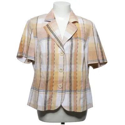 Blazer (Beige, White, Multicolored) from Se Stenau Cotton, Linen, Polyester