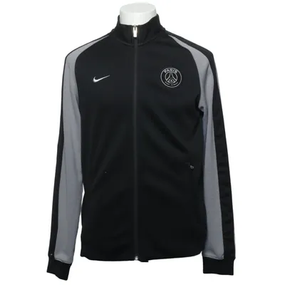 Träningsjacka (Svart, Grå, Flerfärgad) från Nike Paris Saint-Germain Elastan, Polyester