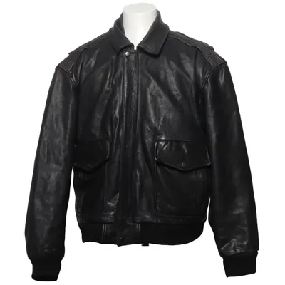 Läderjacka (Svart) från New Fast Skinn, Polyester