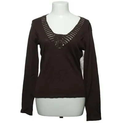 Pull-over (Marron) de Greenhouse Acrylique, Laine