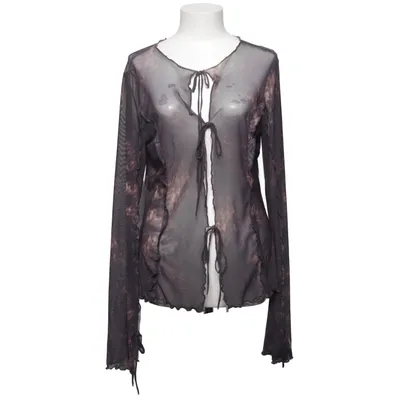 Blus (Svart, Brun) från Weekday Elastan, Polyester