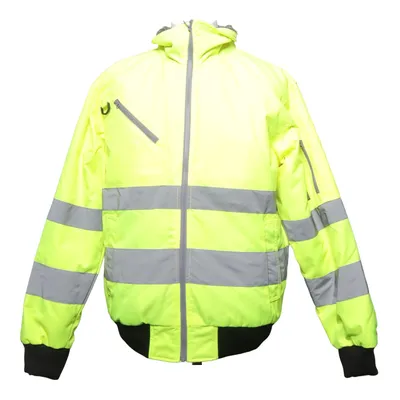 Reflexjacka (Gul, Grå, Svart) från Jobman Polyester