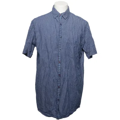 Short sleeve shirt (Blue, White) from Britches Cotton