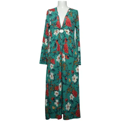 Maxi dress (Green, Multicolored) from Boohoo Tall Polyester