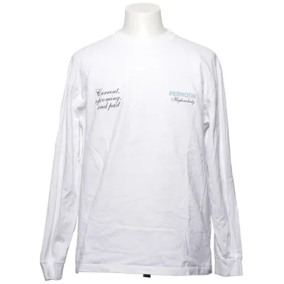 Long sleeve T-shirt (White) from Highsnobiety Cotton