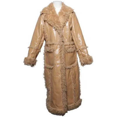 Shearling Jacke (Beige) von Missguided Petite Polyester, Polyurethan