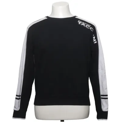 Sweatshirt (Black, White) from Sergio Tacchini Cotton, Polyester
