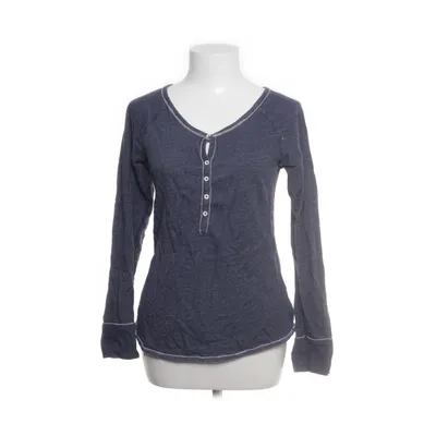 Henley shirt (Blauw) van Old Navy Katoen, Elastaan