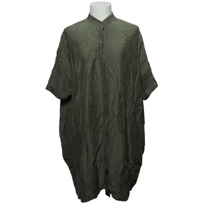 Shirt dress (Green) from & Other Stories Cupro, Viscose