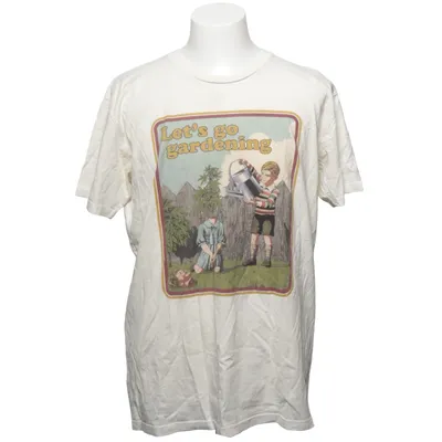 T-shirt (Let's Go Gardening) van Threadheads Katoen, Viscose