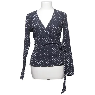 Omlottblus (Blå, Vit) från Ganni Viskos