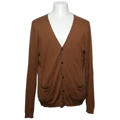 Cardigan (Brown) from H&M Cotton, Silk