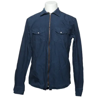Denim shirt (Blue) from Eton Cotton