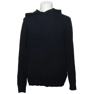 Sweat à capuche (Noir) de Filippa K Coton, Laine