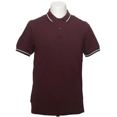 Polotrøje (Rød) fra Fred Perry Bomuld