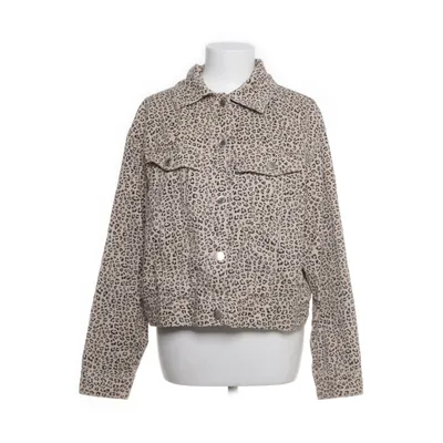 Denim jacket (Beige, Multicolored) from Divided by H&M Cotton