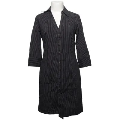 Shirt dress (Black, White) from Express Design Studio Cotton, Elastane, Polyamide