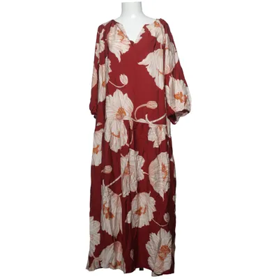 Maxikleid (Rot, Beige) von Lindex Polyamid, Viskose