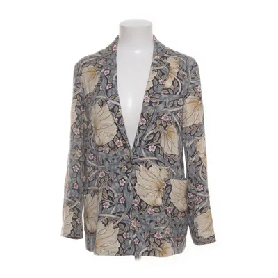 Blazer (Bleu, Multicolore) de William Morris & Co. x H&M Viscose, Lyocell, Polyester