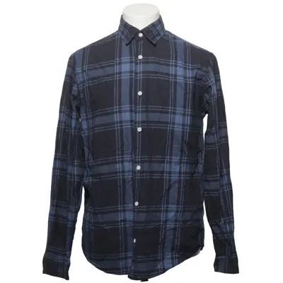 Chemise en flanelle (Bleu, Gris) de Jack & Jones Originals Coton