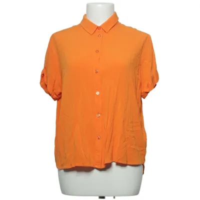 Chemise à manches courtes (Orange) de Samsøe & Samsøe Élasthane, Viscose
