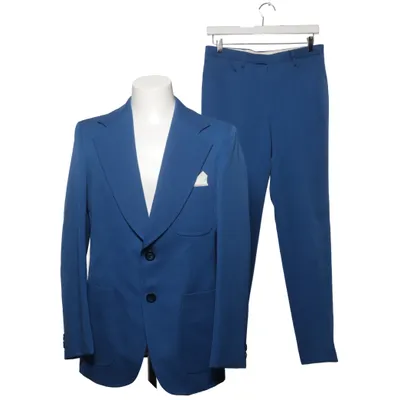 Suit (Blue) from Turo Polyester, Wool