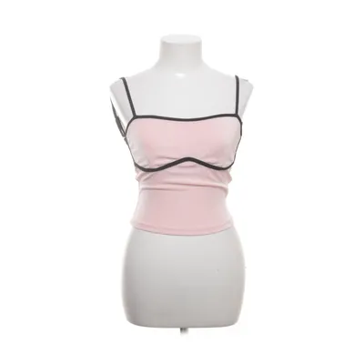 Tanktop  (Pink, Sort) fra Motel Elastan, Polyester