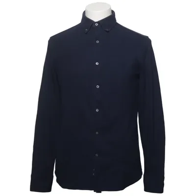Chemise (Bleu) de Mango Man Coton, Polyester