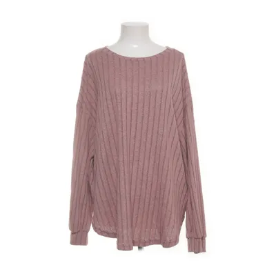 Långärmad t-shirt (Rosa) från Shein Curve Elastan, Polyester