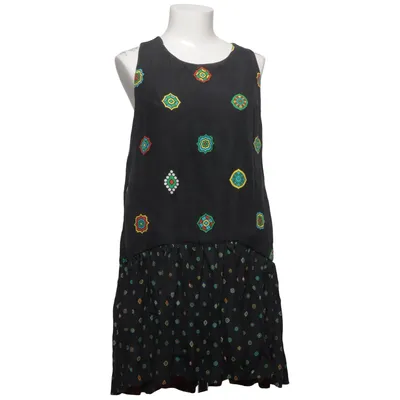 Kleid (Schwarz, Mehrfarbig) von Kenzo x H&M Seide, Viskose