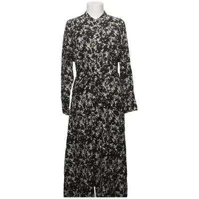 Shirt dress (Black, White) from Part Two Viscose