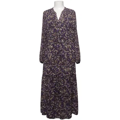 Robe longue (Violet, Multicolore) de Johanna Polyester