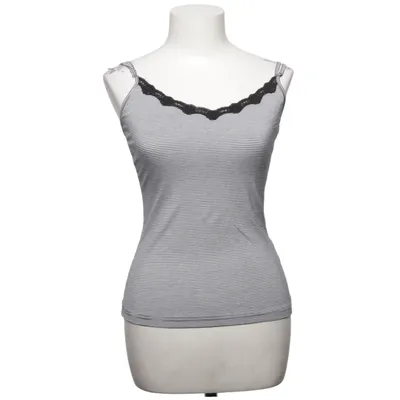 Tank Top (Black, White) from 3 Suisses Elastane, Viscose