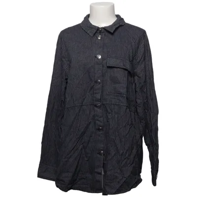 Overshirt (Blauw) van Zizzi Katoen