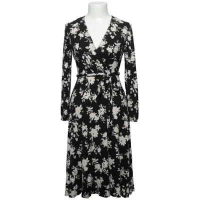Jurk (Zwart, Wit) van Wallis Elastaan, Viscose
