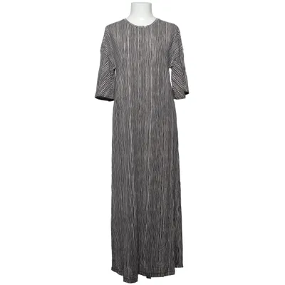 Maxikjole (Sort, Hvid) fra Marimekko Elastan, Viscose